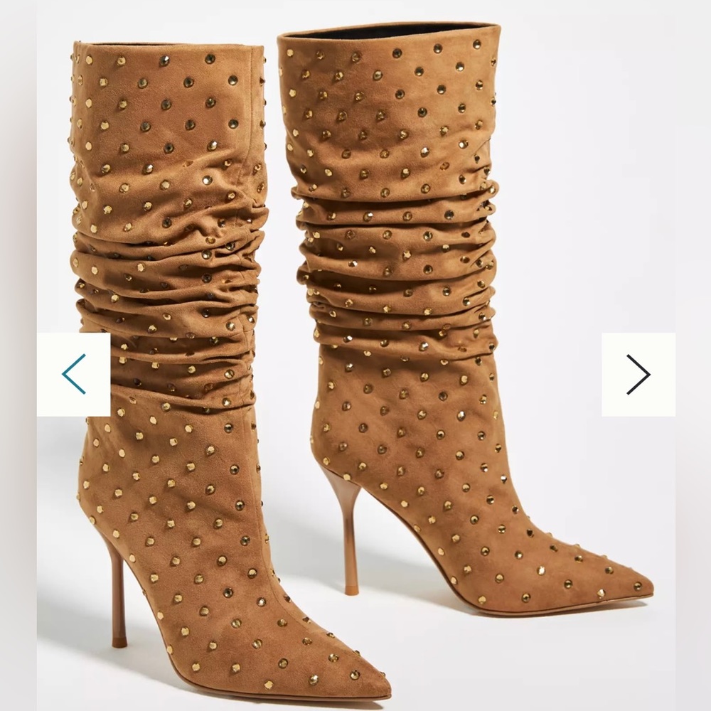 Jeffrey Campbell BRAND NEW Studded Slouch Boots